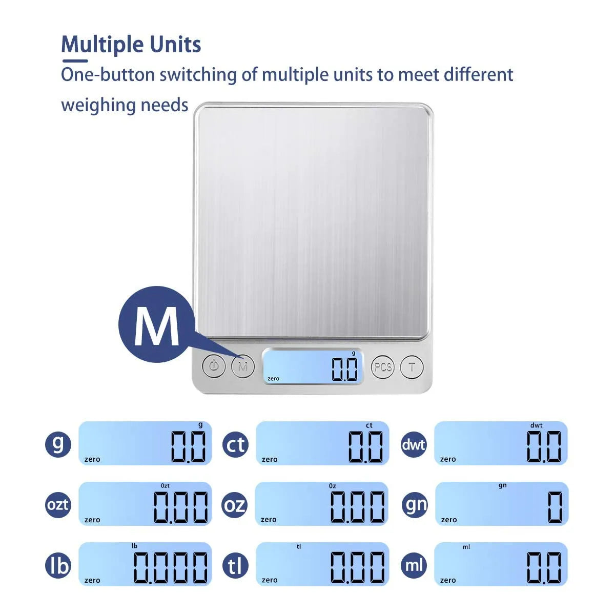 Digitalvekt 3000g/ 0.1g